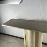 Console en travertin vintage