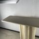 Vintage travertine console