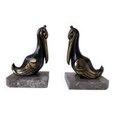 Pelican bookends Franjou