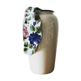 Draped effect vase
