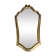 Miroir doré de style Louis XV 30x55cm