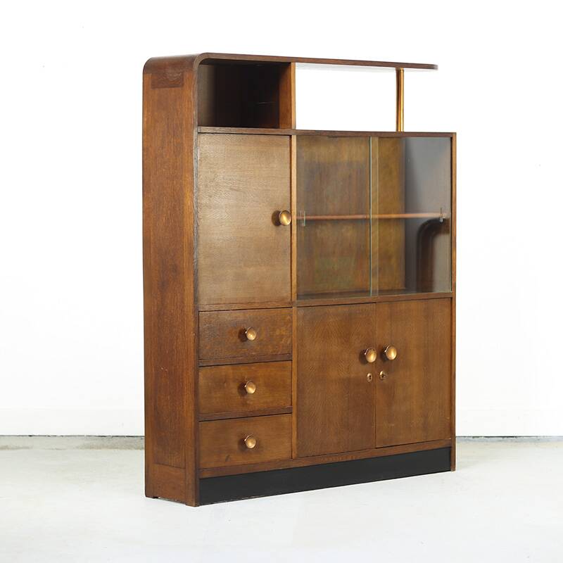 Armoire murale Art Déco vintage