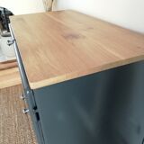 Low metal sideboard year 1950