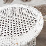 Diabolo rattan stool