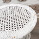 Diabolo rattan stool