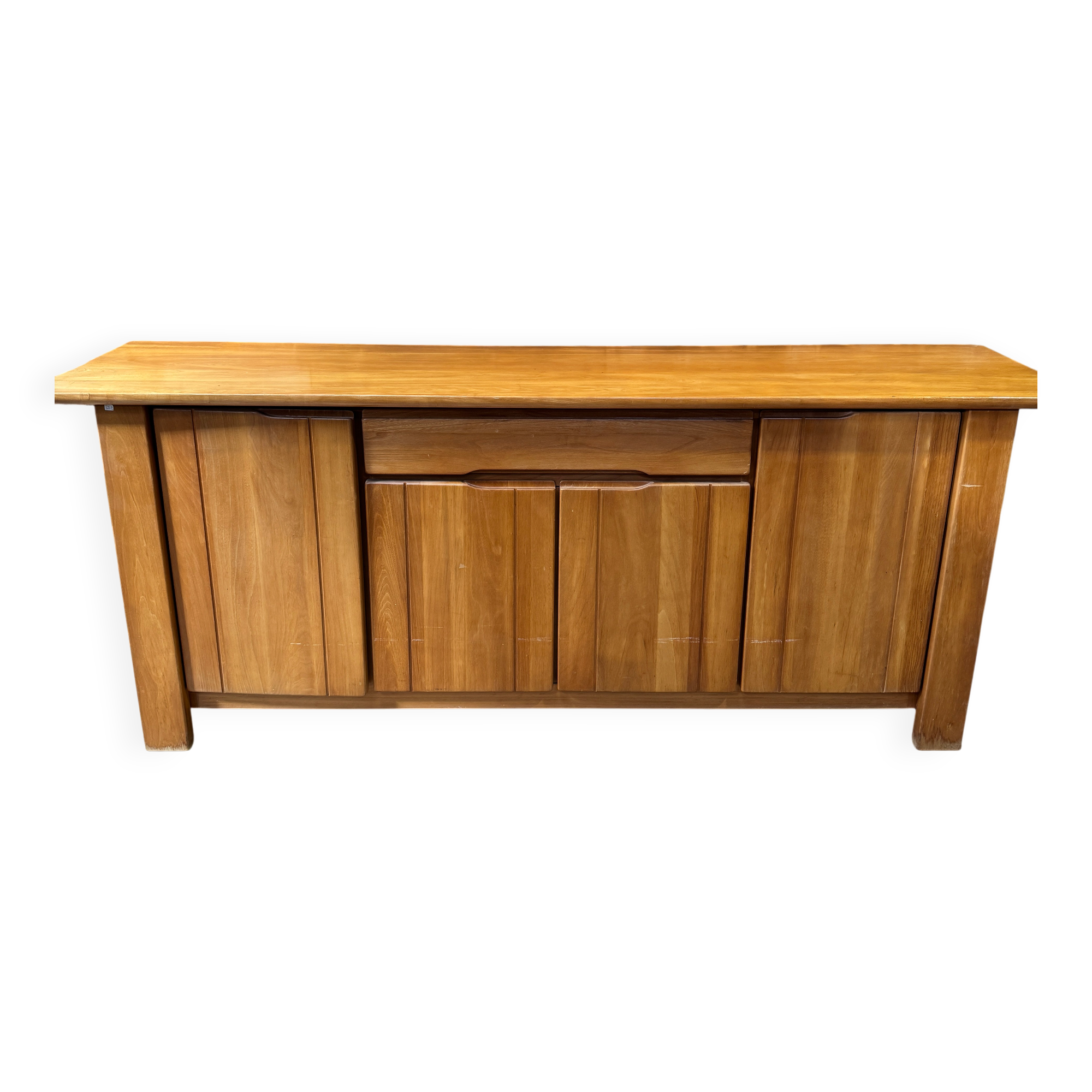 Enfilade in solid elm – 1980s
