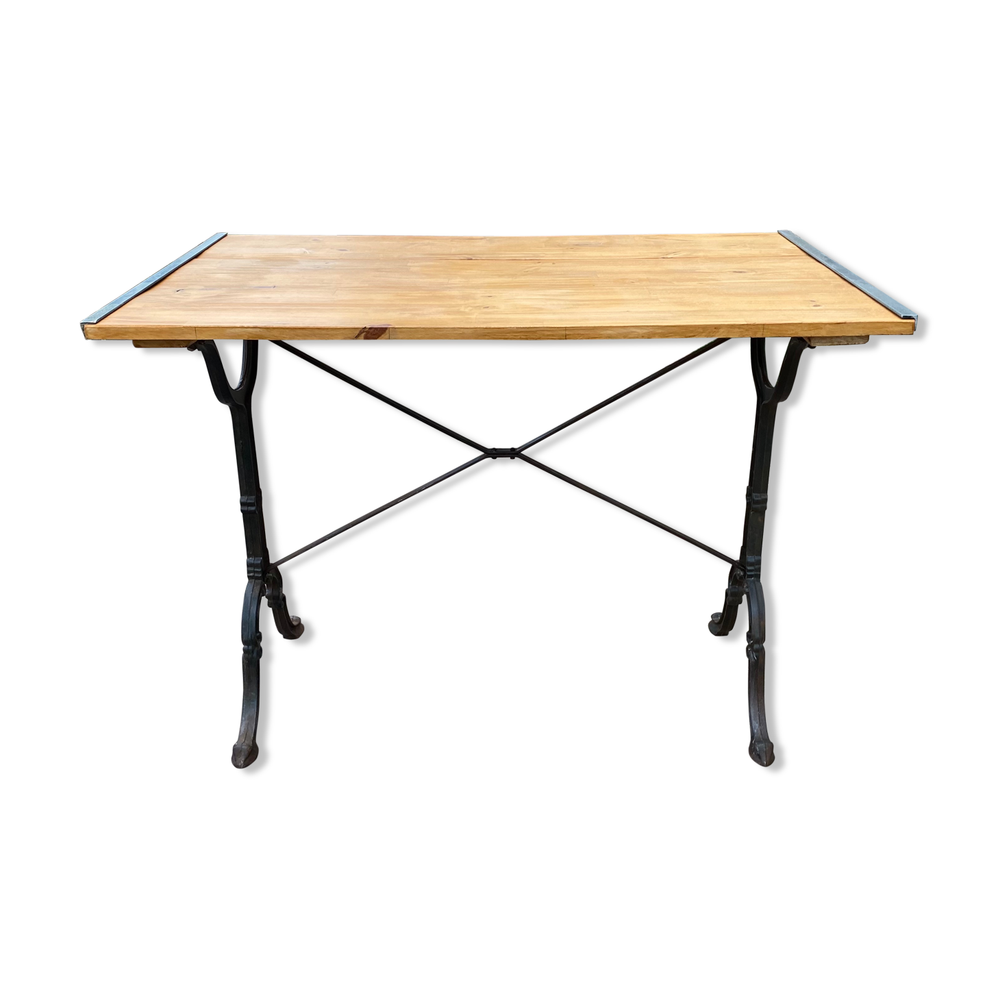 Table bistrot pied fonte Godin