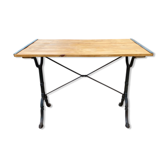 Table bistrot pied fonte Godin
