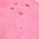 Tapis Kilim rose 7x10, 220x311 cm
