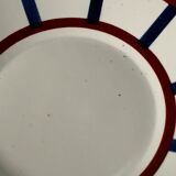 Pair of porcelain cups and cups Béarn HBCM Montereau