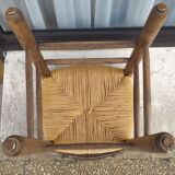 Straw mountain chair