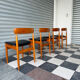 Lot de 4 chaises danoises en teck
