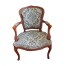 Blue Louis XV style armchair