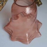 Art deco bronze wall lamp