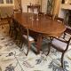 Table à manger antique (époque édouardienne)