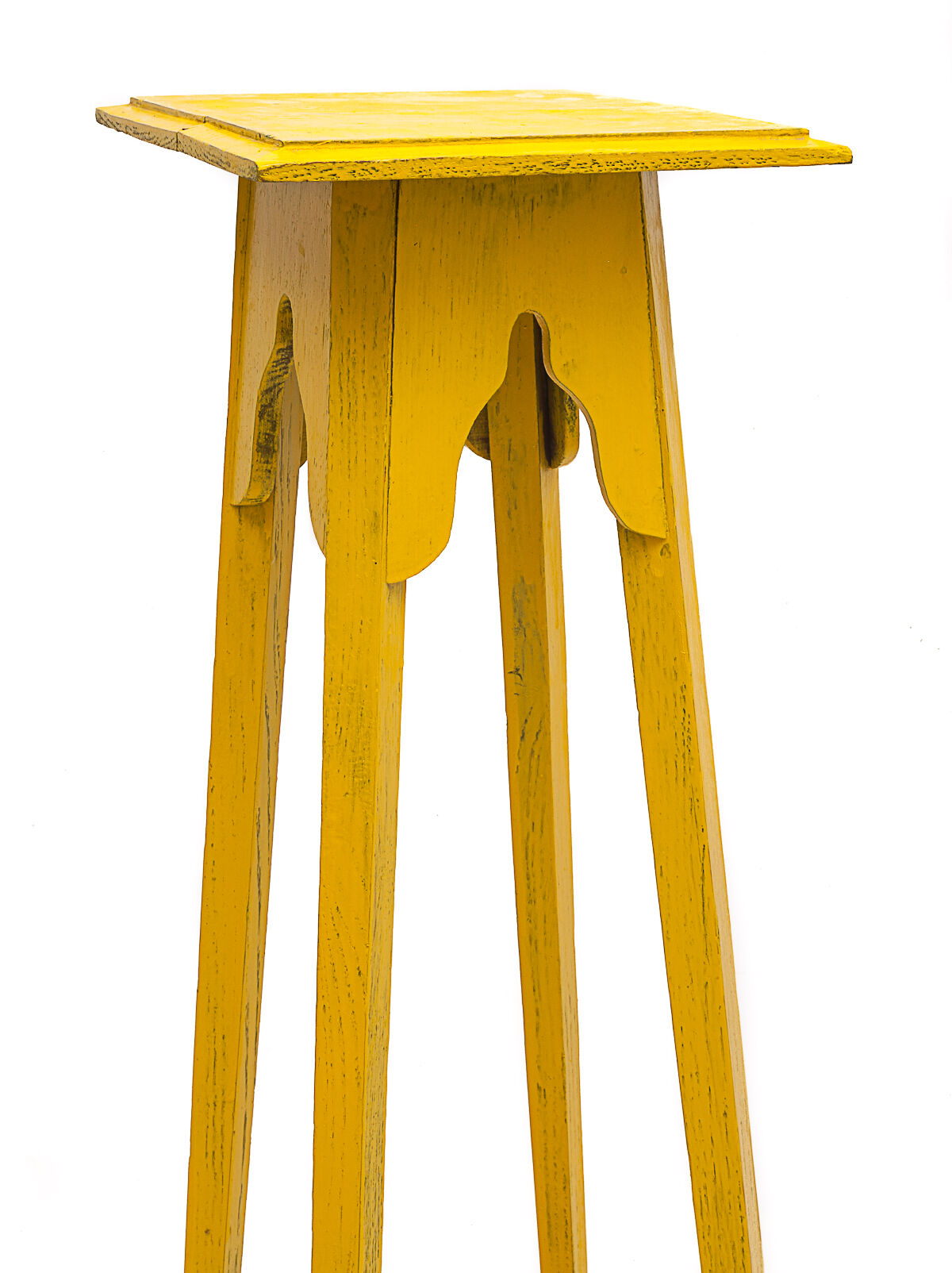 Sellette jaune, vintage 1960