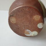 Ceramic pitcher (stoneware) Signed Jean Michel Doix