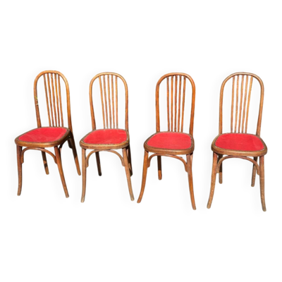 4 chaises de la maison Fischel