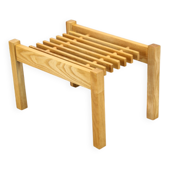 1960s Wooden Bench for Flower Pot, Czechoslovakia