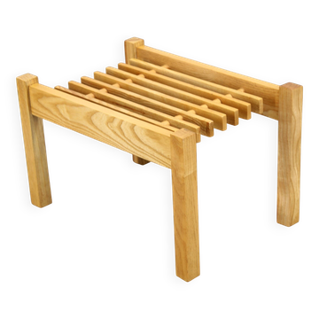 1960s Wooden Bench for Flower Pot, Czechoslovakia