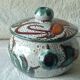 Soupiere ceramic broth vallauris decor vintage fish