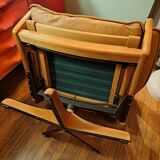 Pairs of armchairs and ottoman by Soda Galvano for Lied Mobler, Norway 1970