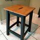 Ancien tabouret de peintre