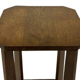 Art Deco plant table side table Oak 1950s
