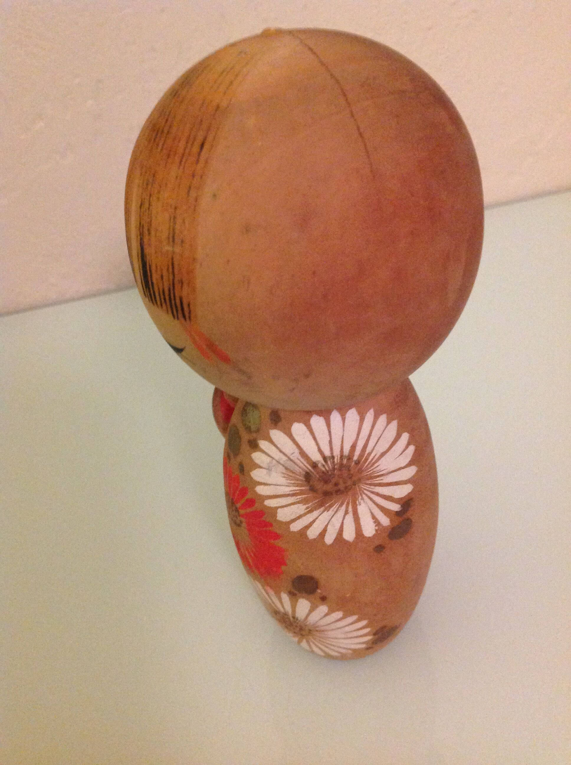 Old Kokeshi doll / 60 - 70s vintage
