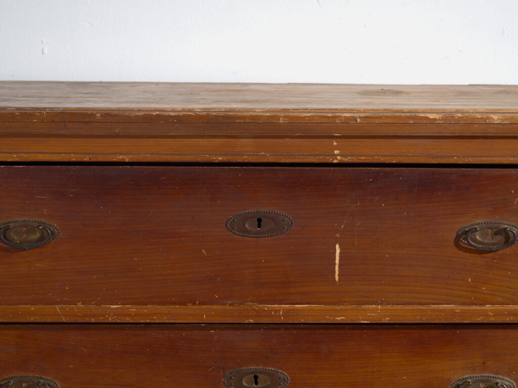 Central European antique chest of drawers with four drawers – Central Europe, circa 1910