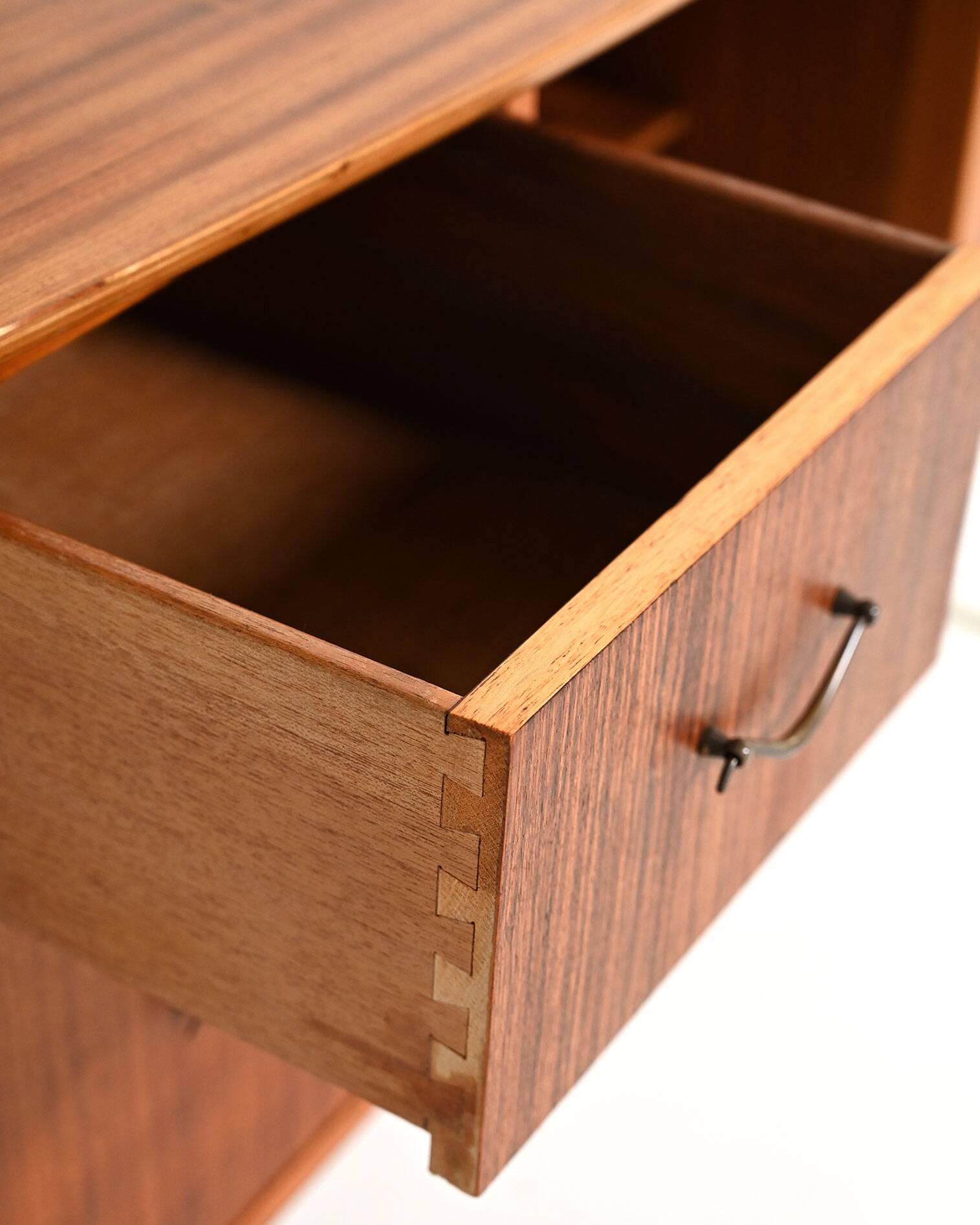 Bureau en teck scandinave, années 1950