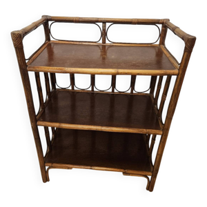 etagere en rotin
