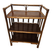 Rattan shelf