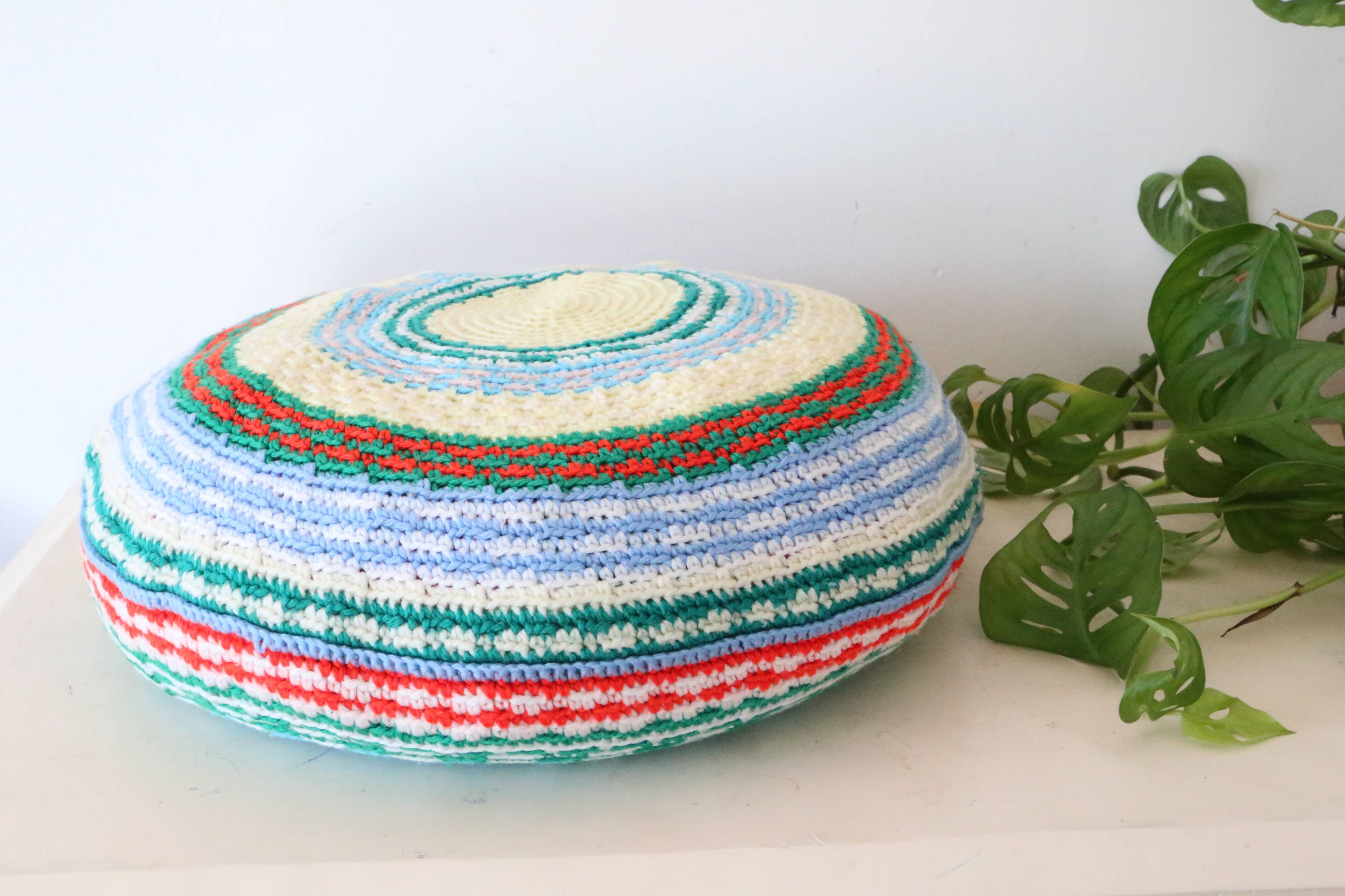 Vintage cushion, handmade