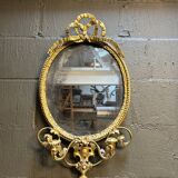 C19th Gilt Girandole Mirror