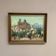 Original  Swedish Oil on Canvas – “Southern City” by Bengt Ellis, Signed