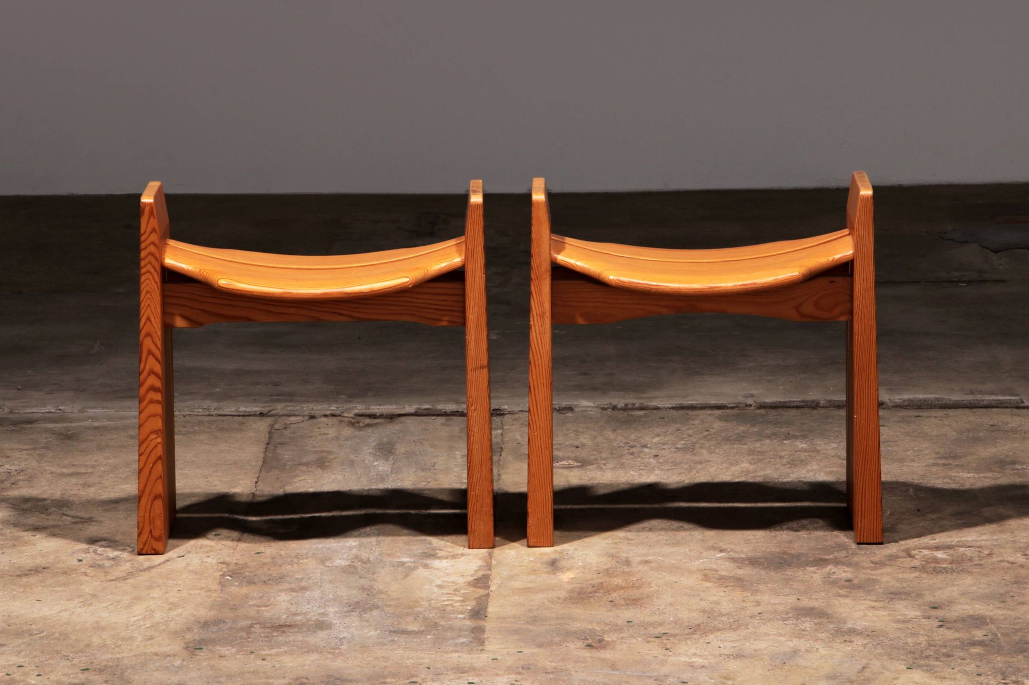 Gilbert Marklund Wooden Stools Jonte - Scandinavian Design