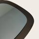 Miroir fumé vintage, années 1970