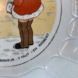 6 talking plates Digoin Sarreguemines "Enfants Bicot"