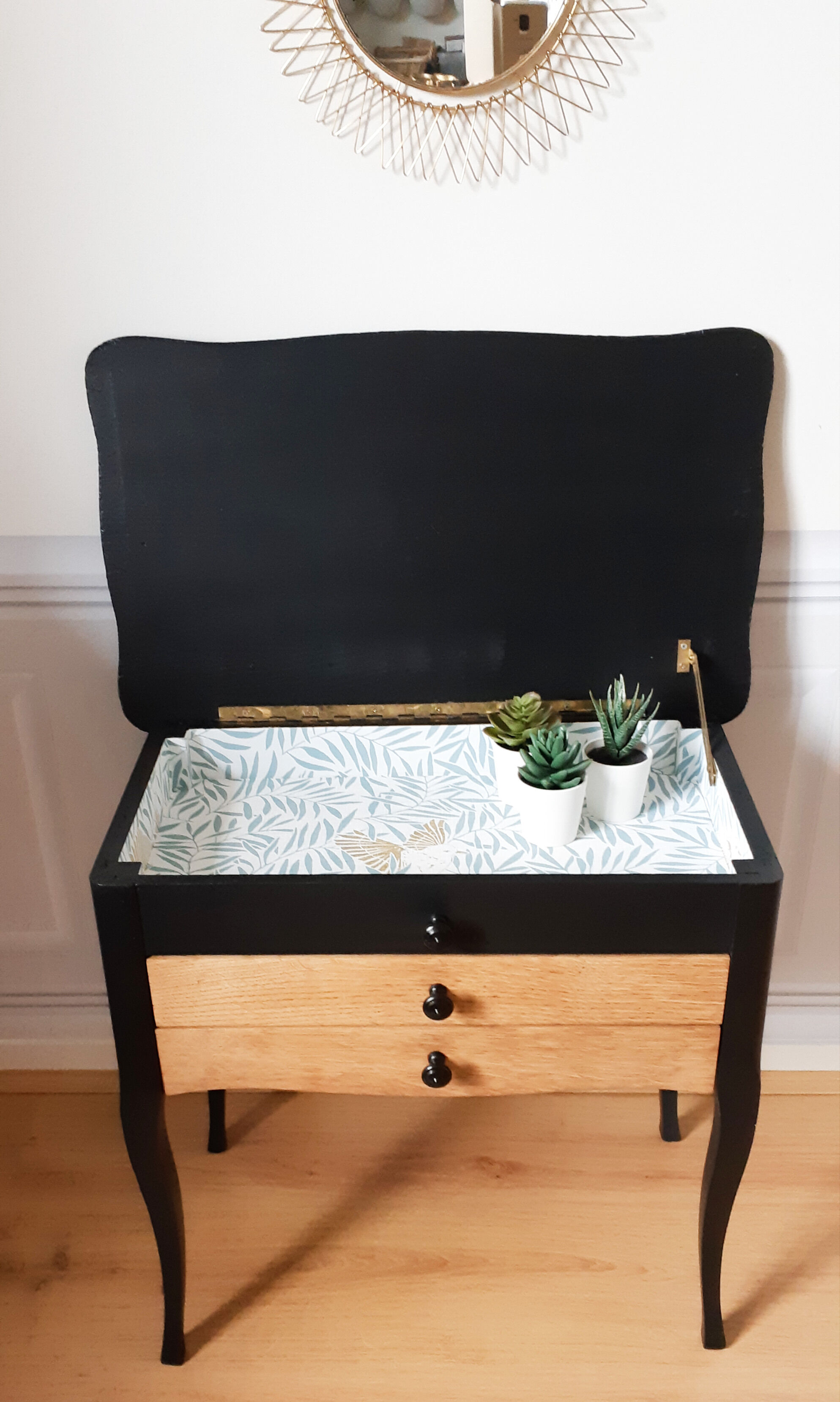 Vintage worker redesigned, bedside table