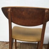 Pair of Scandinavian chairs wood