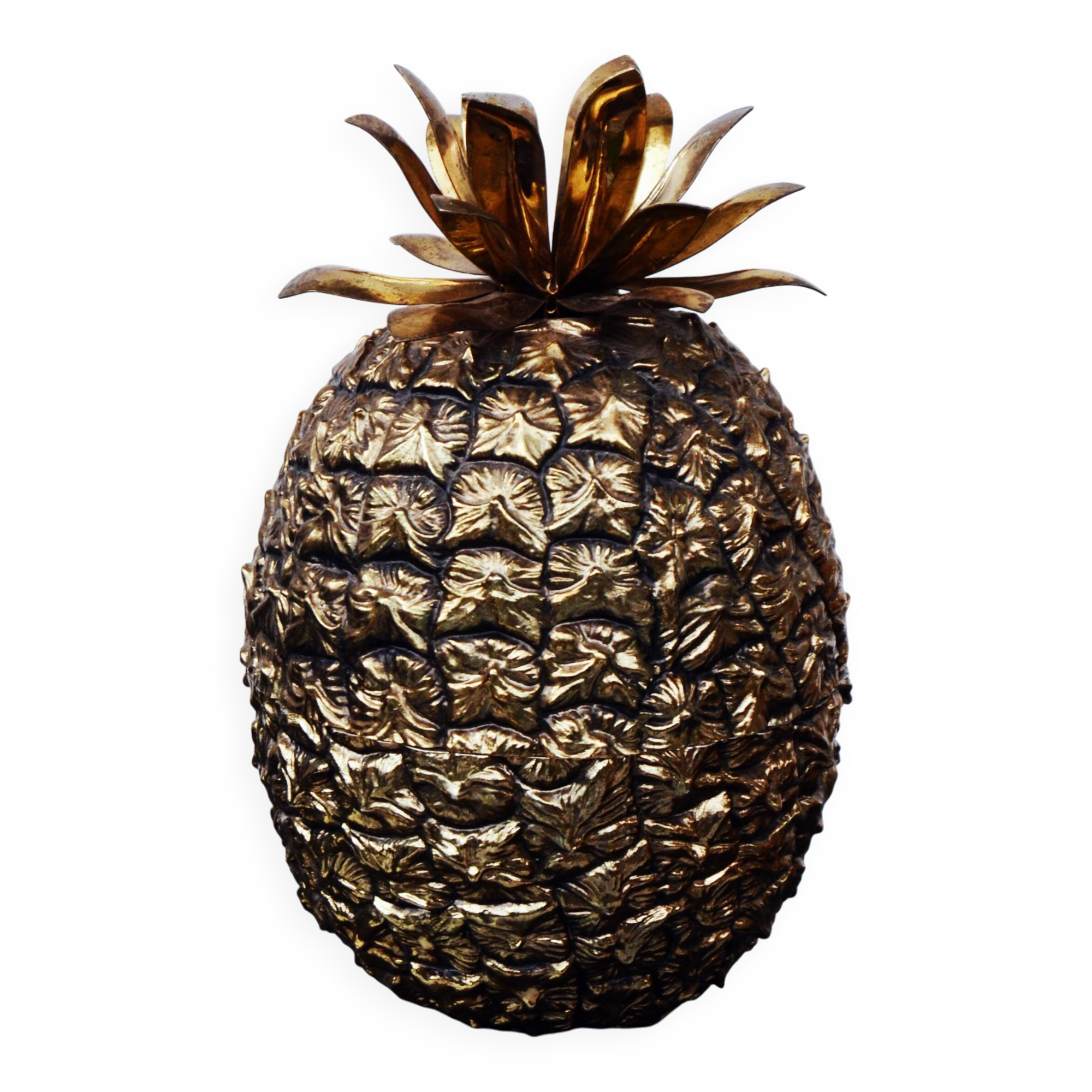 Mid Century Frigotherm Pineapple Shaped Ice Bucket by Hans Turnwald