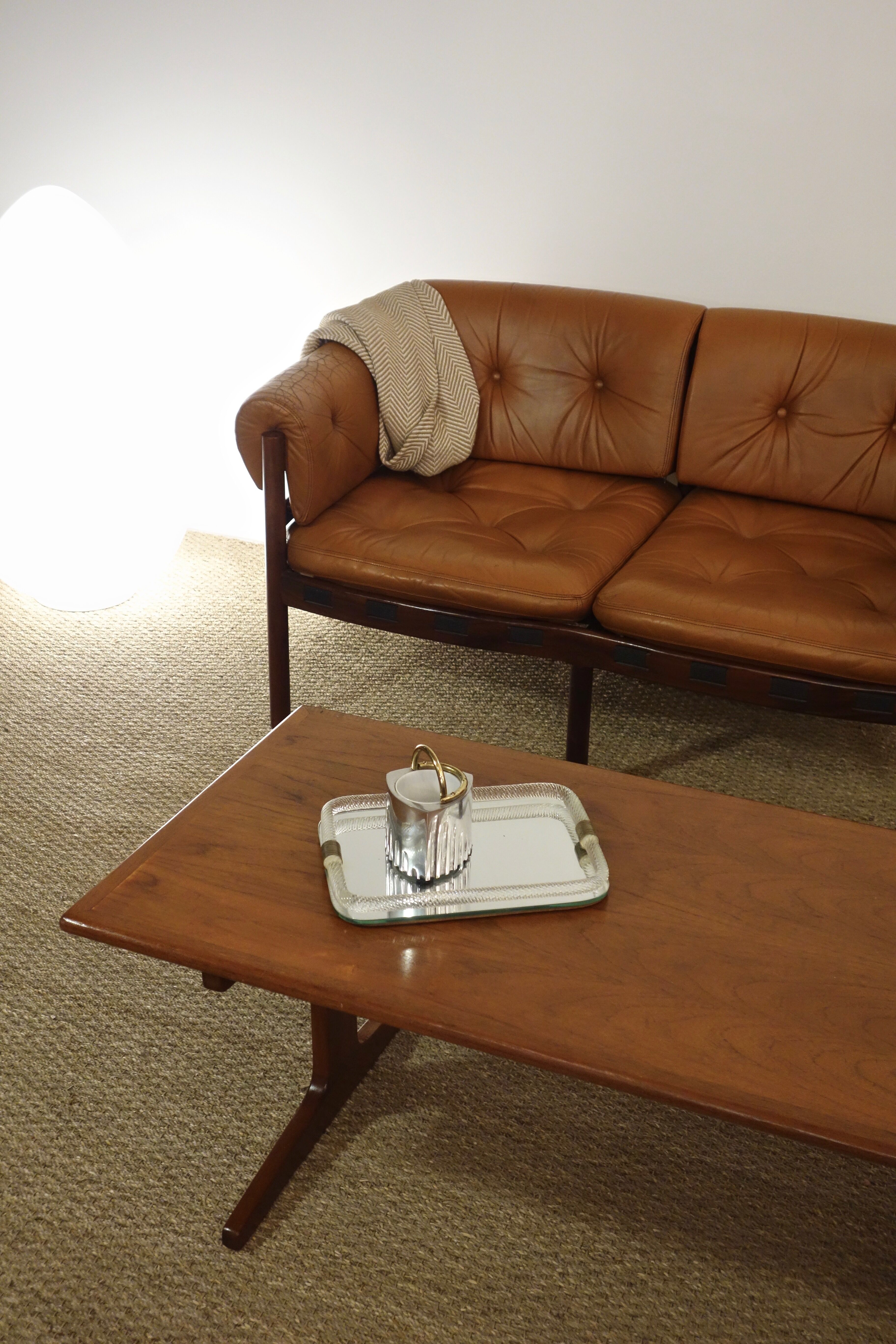 Scandinavian coffee table by Karl Erik Ekselius from the 60s