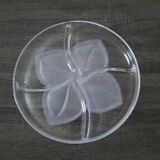 Plat de présentation en cristal JG Durand - Modèle Florence