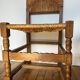 Paire de chaises paillées vintage