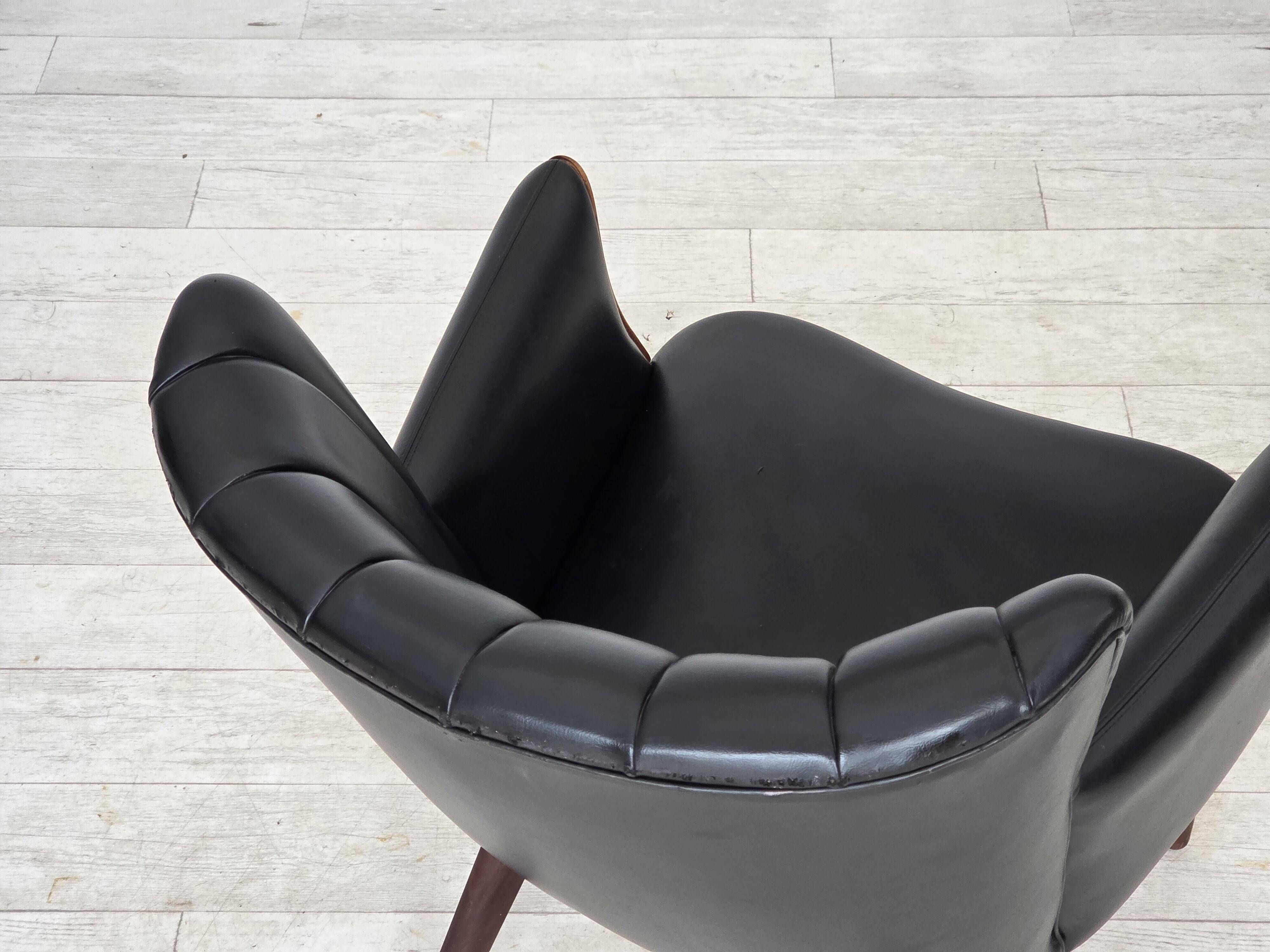 1970s, Danish design by Svend Skipper, armchair, model "Teddy".