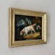Hunting Scene with Two Dogs, 1820, Oil on Canvas