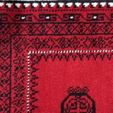 Vintage French Savonnerie rug 3.8' x 6.5' 1960s - 1C1226