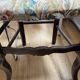 Chaise bois coquillage
