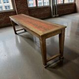 XL Vintage Wooden Dining/Console Table